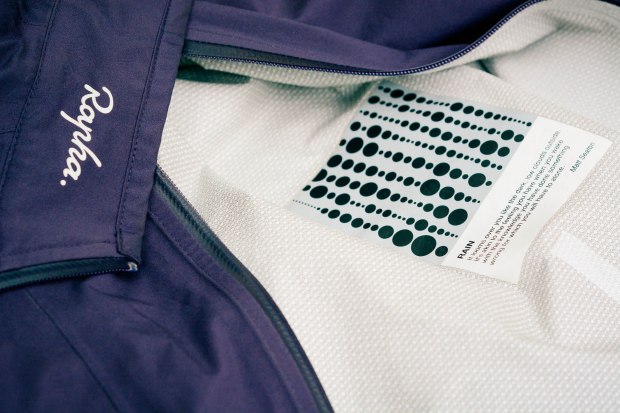 Rainy day poetry from Rapha.